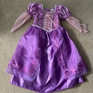 Disney Rapunzel Tangled deluxe dress Halloween costume